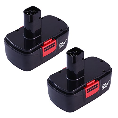 2Packs 19 2V 3 0Ah Replacement Battery for Craftsman DieHard C3 315 115410 315 11485 130235021 130235021 GERIT BATT
