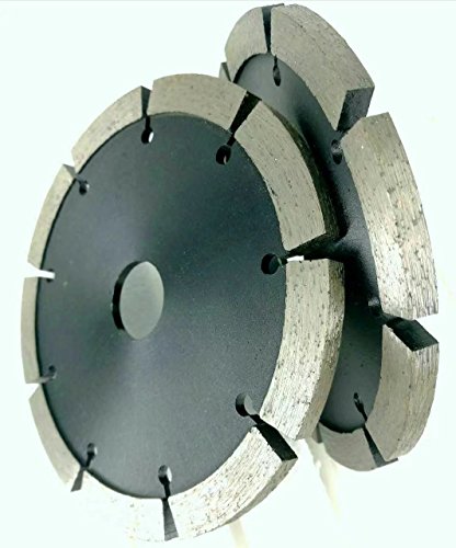 7 Pieces of 4-1 2 Inch 115mm Tuck Pointing Diamond Blade for Wall Groove cutting granite marble masonry concrete cement slotting mortar grout cut brick wall chaser