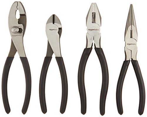 AmazonBasics Tools 4-Piece Pliers Set 1 AmazonBasics Tools 4-Piece Pliers Set