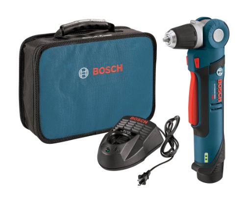Bosch PS11-102 12-Volt Lithium-Ion Max 3 8-Inch Right Angle Drill Driver Kit with (1) High Capacity Battery and Charger