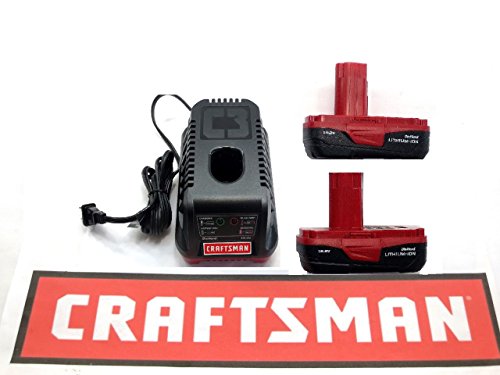 Craftsman C3 19 2 Volt Lithium-Ion Battery Charger 5336 with (2) 5166 Batteries (Bulk Packaged) 1 Craftsman C3 19 2 Volt Lithium-Ion Battery Charger 5336 with (2) 5166 Batteries (Bulk Packaged)