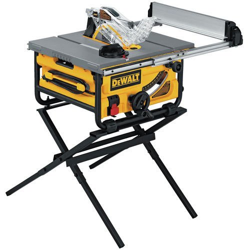 DEWALT DW745 15 Amp 10 in  Compact Job Site Table Saw