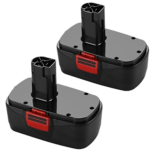 ENERMALL 2 Pack 3 0Ah Ni-MH for Craftsman 19 2 Volt Battery Diehard C3 11375 130279003 130279005 130279017 1323517 1323903 315 11375 315 11485 315 113753