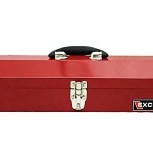 Excel TB102-Red 16-Inch Portable Steel Tool Box  Red