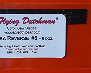 Flying Dutchman Ultra Reverse  5 Six Dozen Scroll Saw Blade Pack