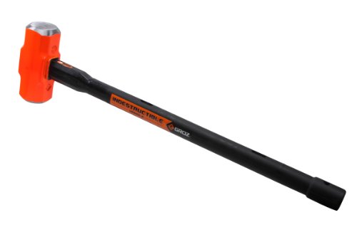 Groz 34512 Indestructible Handle Sledge Hammer with 8-Pound Head and 24-Inch Handle