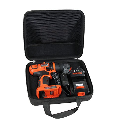Hard Travel Case for Black Decker LDX120C 20-Volt MAX Lithium-Ion Cordless Drill Driver by Hermitshell
