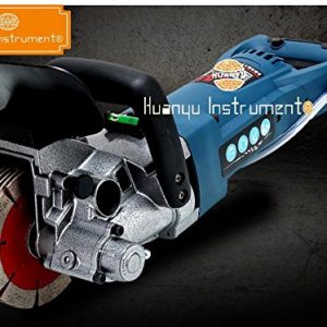 Huanyu Instrument 4800W 220V Multifunction Wall Groove Cutting Machine Wall Chaser Machine For Brick   Granite Marble   Concrete with Max 6 pcs Blades