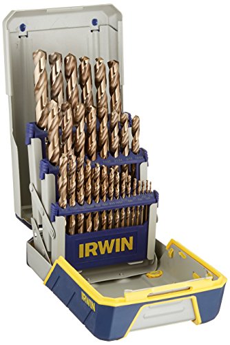 Irwin Tools 3018002 Cobalt M-35 Metal Index Drill Bit Set  29 Piece 1 Irwin Tools 3018002 Cobalt M-35 Metal Index Drill Bit Set  29 Piece