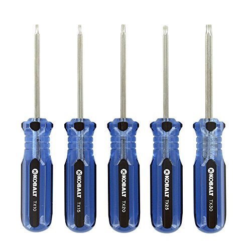 Kobalt 5-Piece Torx Screwdriver Set