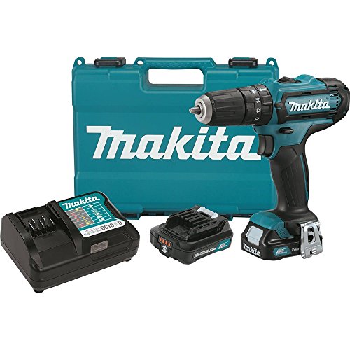 Makita PH04R1 12V Max CXT Lithium-Ion Cordless Hammer Driver-Drill Kit  3 8
