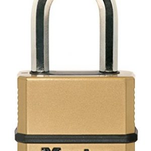Master Lock Padlock  Magnum Set Your Own Combination Lock  2 in  Wide  M175XDLF