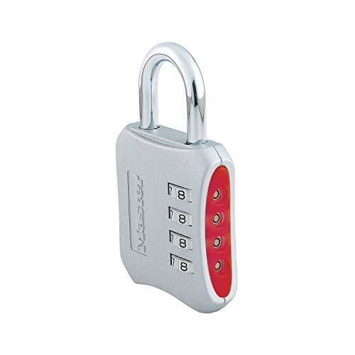 Master Lock Padlock  Set Your Own Combination Lock  2 in  Wide  Assorted Colors  653D