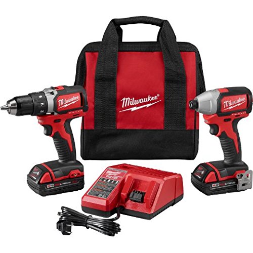 Milwaukee 2798-22CT M18 Cmpt Brushless Drill Impact Kit