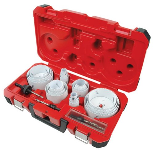 Milwaukee 49-22-4185 28-Piece All Purpose Professional Ice Hardened Hole Saw Kit