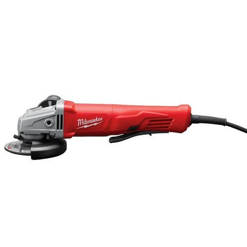 Milwaukee Electric Tool 6142-31 Milwaukee 4-1 2 11 Amp Small Angle Grinder Paddle  No Lock  3 31  x 5 51  x 16 75