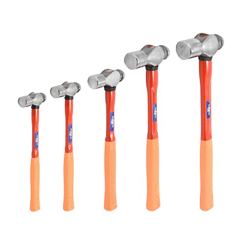 Neiko 02870A Fiberglass Hammer Ball Peen Set  5 Piece   Soft Grip Handles 1 Neiko 02870A Fiberglass Hammer Ball Peen Set  5 Piece   Soft Grip Handles
