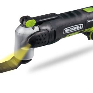 Rockwell 20V MaxLithium Sonicrafter Oscillating Multi-Tool with Variable Speed  Hyperlock Clamping  and Universal Fit System  27-Piece Kit – RK2863K