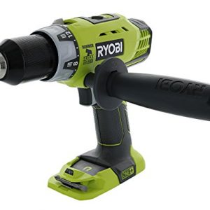 Ryobi P214 One  18 Volt Lithium Ion 1 2 Inch  600-Pound Torque Hammer Drill (Batteries Not Included Power Tool Only)