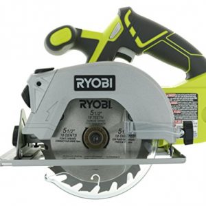 Ryobi P506 One  Lithium Ion 18V 5 1 2 Inch 4 700 RPM Cordless Circular Saw with Laser Guide and Carbide-Tipped Blade (Battery Not Included  Power Tool Only) green full size