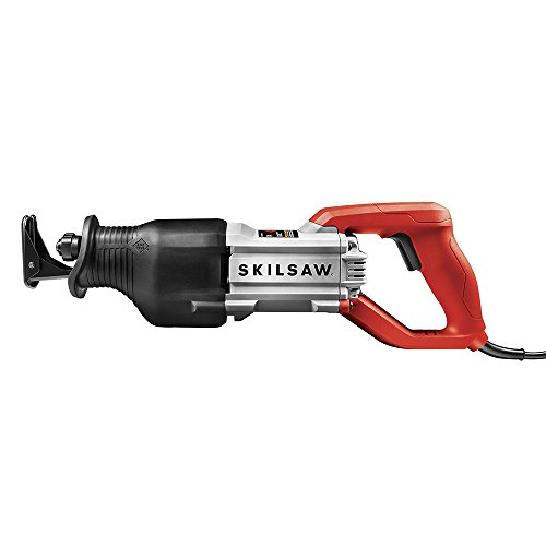 SKILSAW SPT44A-00 13 Amp Reciprocating Saw with Buzzkill Tech  Red
