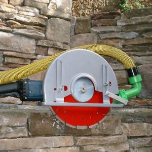 Saw Muzzle Type E - fits Bosch  DeWalt  Hitachi and other grinder based 10-14  electric cut-off saws