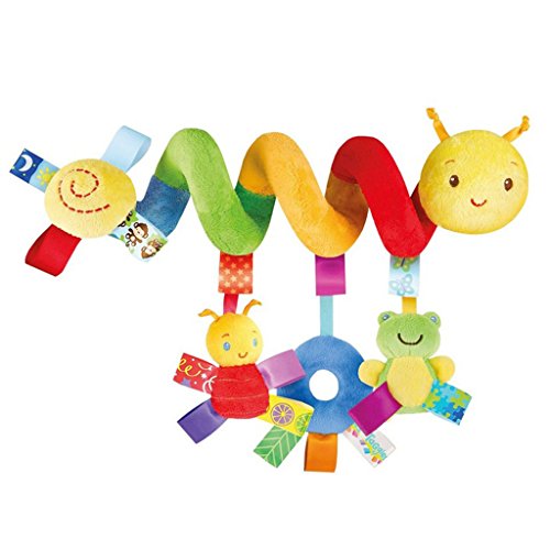 Seaskyer Baby Activity Spiral Stroller  Car Seat Toy  Travel Lathe Hanging Toys  Bed Hanging ToysRattles Toy Hot