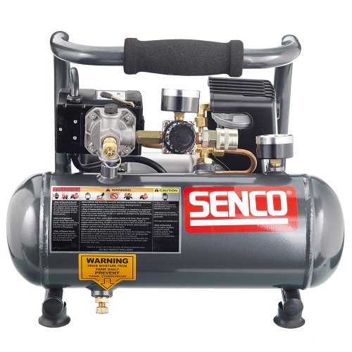Senco PC1010 1-Horsepower Peak  1 2 hp running 1-Gallon Compressor