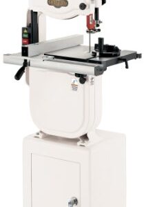 Shop Fox W1706 14  Bandsaw With Cast Iron Wheels   Deluxe Aluminum Fence