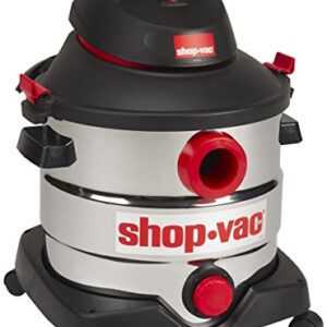 Shop-Vac 5989400 8 gallon 6 0 Peak HP Stainless Wet Dry Vacuum  Black