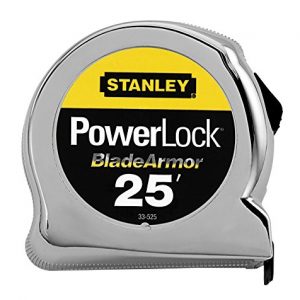 Stanley 33-525 25-Foot-by-1-Inch PowerLock Tape Rule with Blade Armor