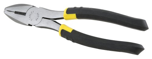 Stanley 84-029 8-Inch Bi-Material Lineman Pliers 1 Stanley 84-029 8-Inch Bi-Material Lineman Pliers