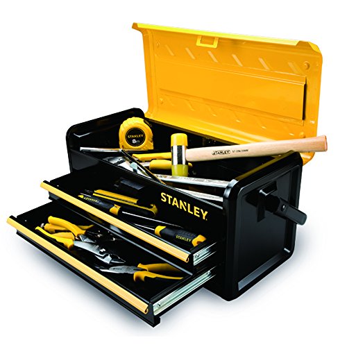 Stanley Tools and Consumer Storage STST19502 Metal Box with 2 Drawers  19