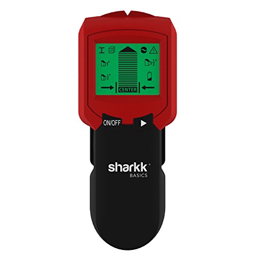 Stud Finder Multi-Function High Precision Wood Metal and AC Electrical Wire wall Scanning Detector with LCD Display (by Sharkk)