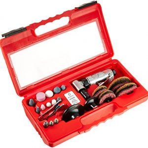 Sunex SX264K 1 4-Inch Mini Ratchet Angle Air Die Grinder Kit