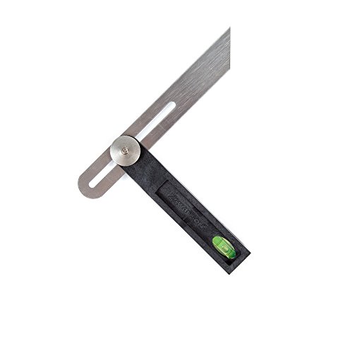 Swanson Tool TS150 8-Inch Sliding T-Bevel (Plastic Handle Stainless Steel Blade and Brass Fittings)