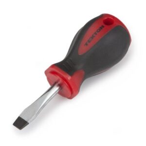 TEKTON 2700 1 4-Inch Flat Stubby Screwdriver  Older Model