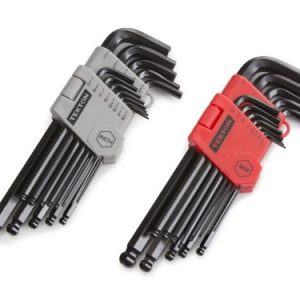TEKTON Long Arm Ball End Hex Key Wrench Set  Inch Metric  26-Piece   25282