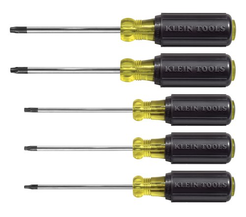 TORX Cushion-Grip Screwdriver Set 5-Piece Klein Tools 19555 1 TORX Cushion-Grip Screwdriver Set 5-Piece Klein Tools 19555