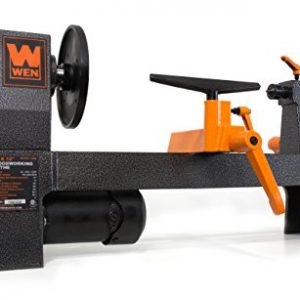 WEN 3420 8  by 12  Variable Speed Benchtop Wood Lathe