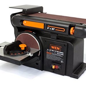 WEN 6502 4 x 36-Inch Belt and 6-Inch Disc Sander with Cast Iron Base