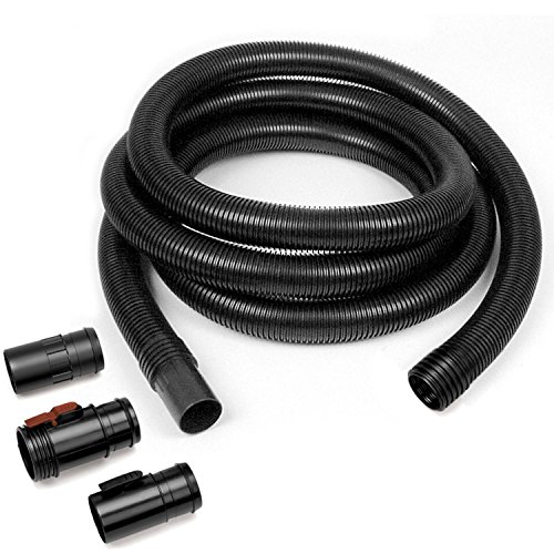 WORKSHOP Wet Dry Vacuum Accessories WS25022A Extra Long Wet Dry Vacuum Hose  2-1 2-Inch x 20-Feet Locking Wet Dry Vac Hose for Wet Dry Shop Vacuums