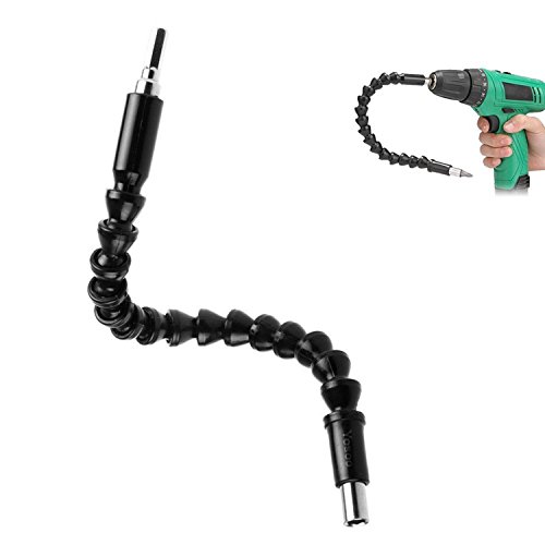 Yosoo Flexible Extention Screwdriver Drill Bit Holder with Magnetic Quick Connect Drive Shaft Tip