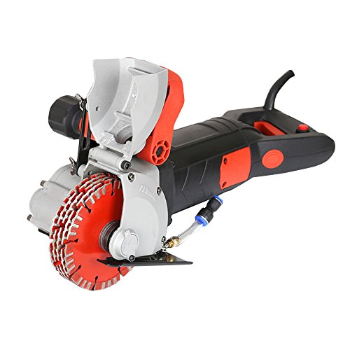 ZXMOTO Wall Groove Cutting Machine 220V 4800W Wall Slotting Machine For Brick Granite Marble Concrete Cutter Notcher Groover