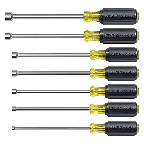 Klein Tools Magnetic Nut Driver Set  6-Inch Shafts  7-Piece 647M