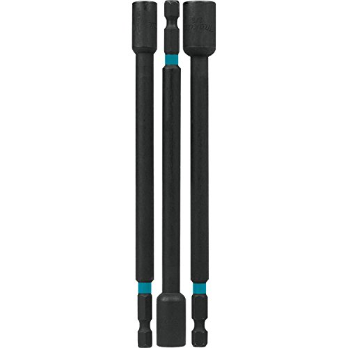 Makita A-97695 Impactx 3 Pc 6″ Magnetic Nut Driver Set