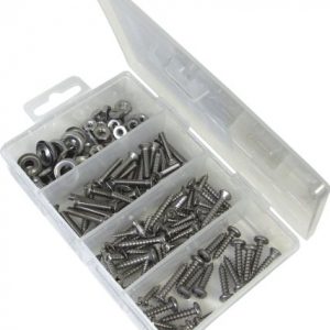 Shoreline Marine Screw Kit Stainless Steel (168 pieces)