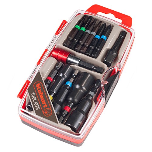 Stalwart 75-HT4013 Power Bit and SAE Nut Driver Set (13 Piece)