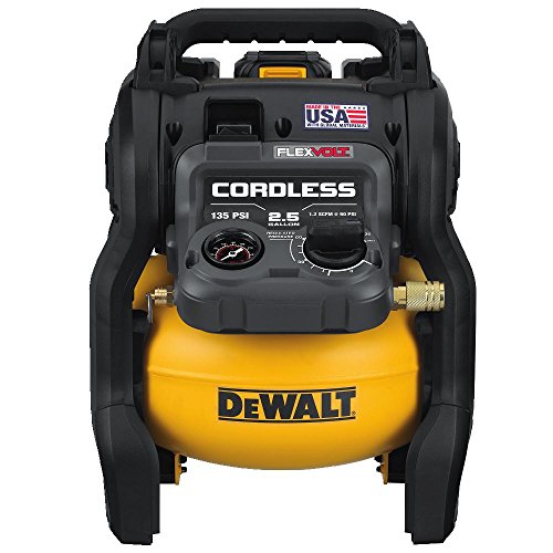 DEWALT DCC2560T1 FLEXVOLT 60V MAX 2 5 Gallon Cordless Air Compressor Kit (Made In the USA)
